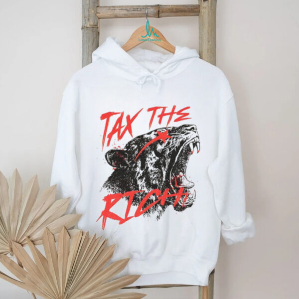 Tiger Tax the Rich Anti Billionaire Graphic shirt