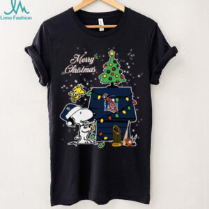Tigers Shop Merry Christmas With Snoopy Baby Detroit Tigers T Shirt