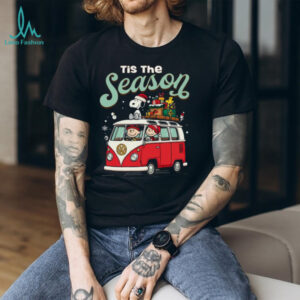 Tis The Season Christmas T Shirt Snoopy Woodstock Holiday Gift Tee
