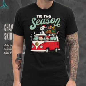 Tis The Season Christmas T Shirt Snoopy Woodstock Holiday Gift Tee