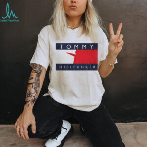Tommy Heilfuhrer logo parody shirt