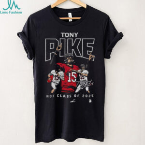 Tony Pike Cincinnati Bearcats Hof Class Of 2025 Hall Of Fame signature shirt