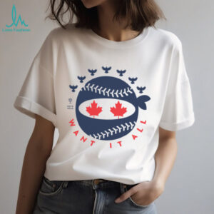 Toronto Baseball Whale Cartoon Pitching Ninja 2025 Shirt