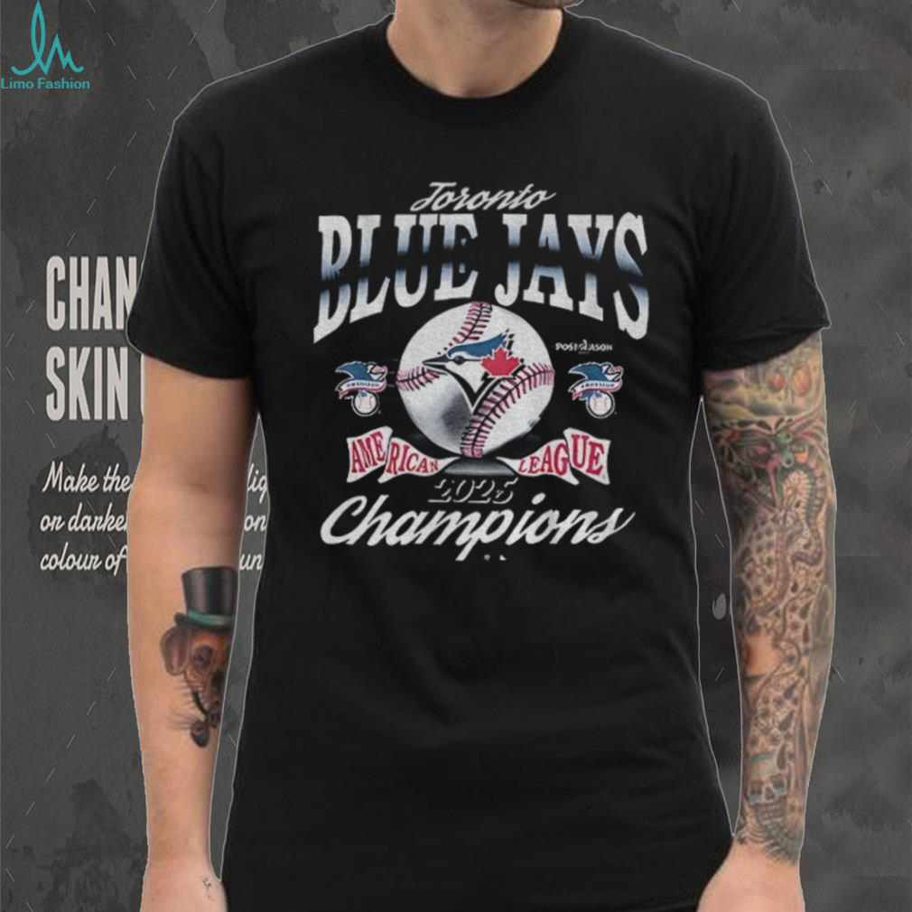 Toronto Blue Jays American League World Series 2025 Champions MLB logo shirt Toronto Blue Jays American League World Series 2025 Champions MLB logo shirt