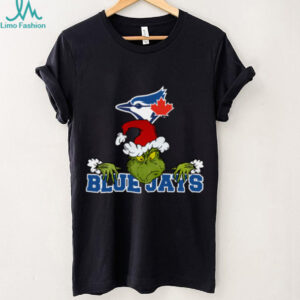 Toronto Blue Jays Logo Baseball Grinch Christmas T Shirt