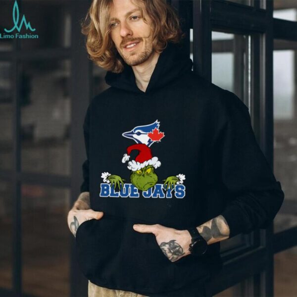 Toronto Blue Jays Logo Baseball Grinch Christmas T Shirt