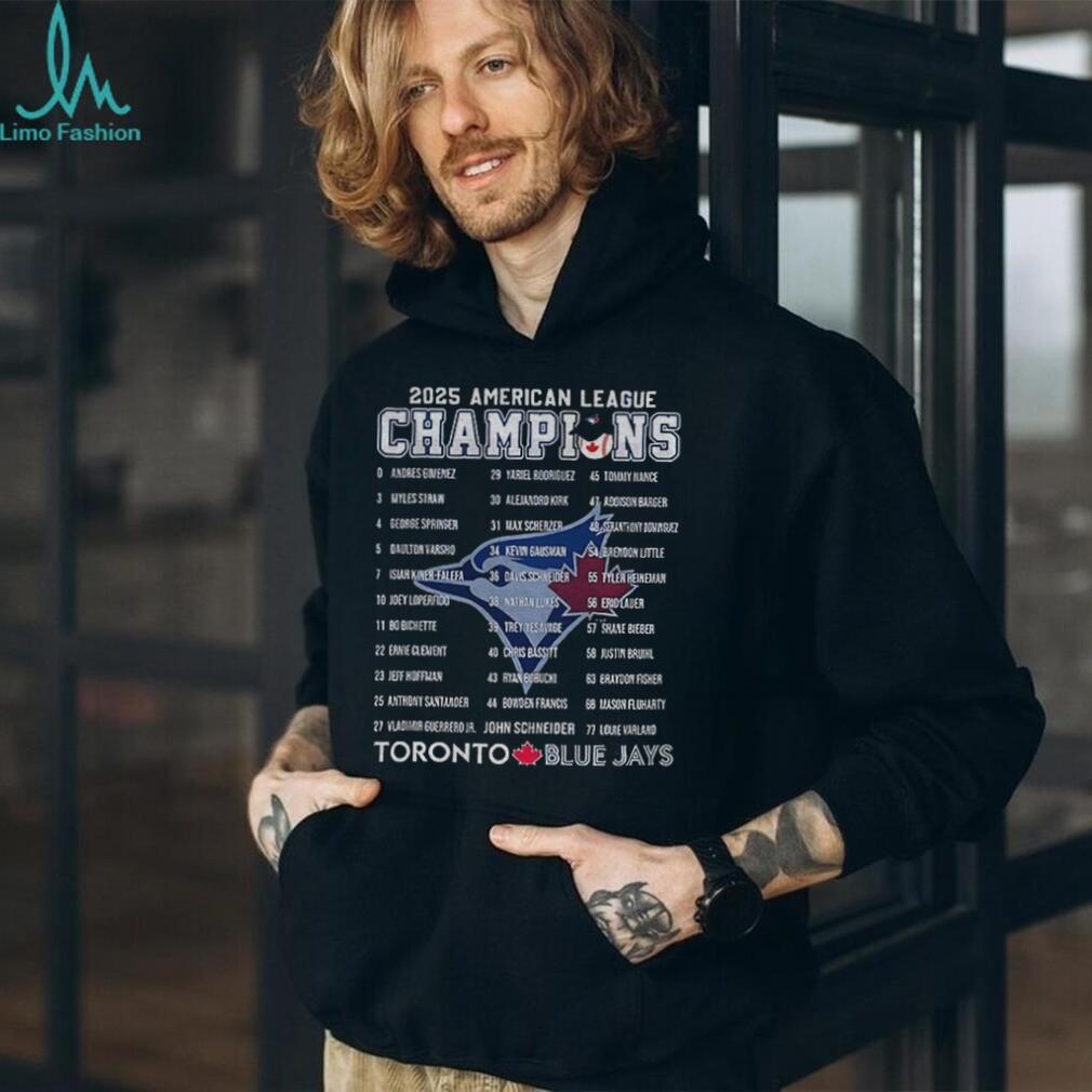 Toronto Blue Jays MLB Baseball 2025 American League Champions Series shirt Toronto Blue Jays MLB Baseball 2025 American League Champions Series shirt