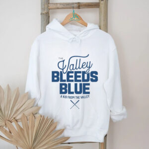 Toronto Blue Jays the valley bleeds blue a kid from the valley MLB Baseball 2025 shirt
