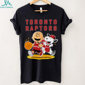 Toronto Raptors X Charlie Brown And Snoopy Playing Basketball Shirt