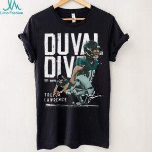 Trevor Lawrence Jacksonville Duval Dive T Shirt Hoodie