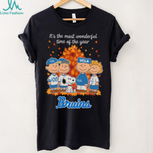 UCLA Bruins x Peanuts Fall T Shirt It’s the Most Wonderful Time of the Year