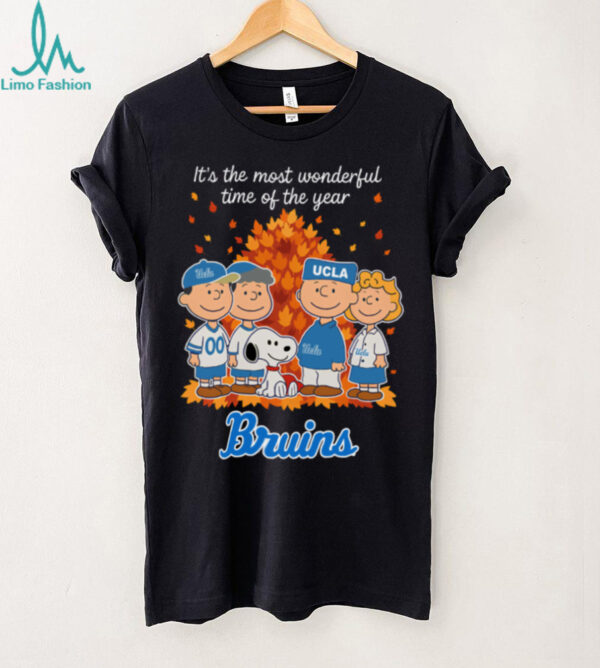 UCLA Bruins x Peanuts Fall T Shirt It’s the Most Wonderful Time of the Year