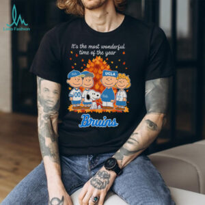 UCLA Bruins x Peanuts Fall T Shirt It’s the Most Wonderful Time of the Year