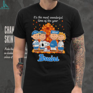 UCLA Bruins x Peanuts Fall T Shirt It’s the Most Wonderful Time of the Year