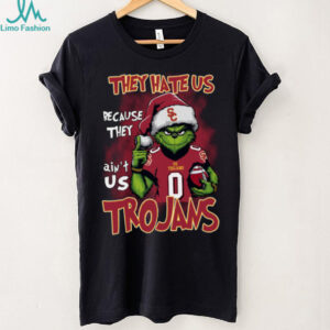 USC Trojans Grinch Christmas T Shirt They Hate Us Because They Ain’t Us