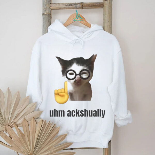 Uhm Ackshually Cat T Shirt