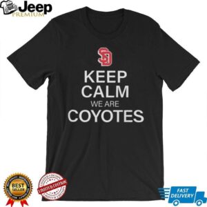 University of South Dakota Coyotes Keep Calm 2025 T shirt