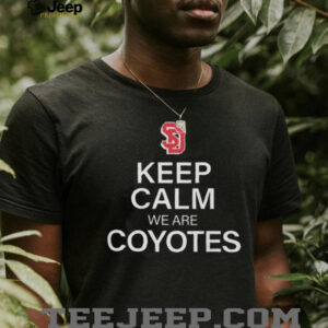 University of South Dakota Coyotes Keep Calm 2025 T shirt