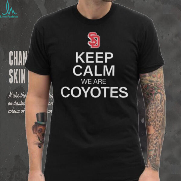 University of South Dakota Coyotes Keep Calm 2025 T shirt