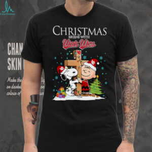 Utah Utes Snoopy Christmas Shirt Charlie Brown Holiday Football Tee