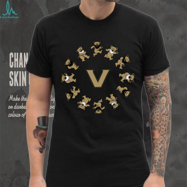 Vanderbilt X Grateful Dead Circle Bears T Shirt