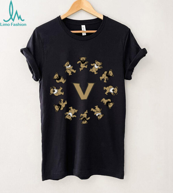 Vanderbilt X Grateful Dead Circle Bears T Shirt