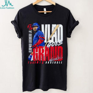 Vlad goes Grand Vladimir Guerrero Jr. Toronto Blue Jays MLB Bat Flip signature shirt