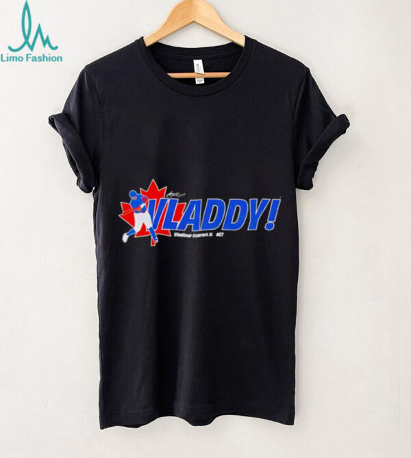 Vladdy Vladimir Guerrero Jr. 27 Toronto Blue Jays baseball signature shirt