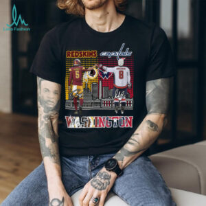 Washington Capitals Alexander Ovechkin Washington Jayden Daniels 2025 T Shirt