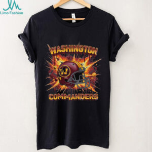 Washington Commanders Drip Helmet Tee