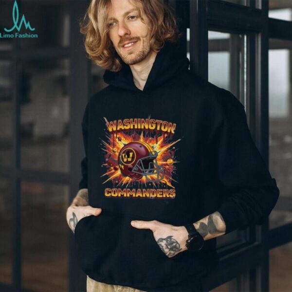 Washington Commanders Drip Helmet Tee