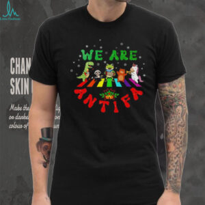 We Are Antifa Anti Trump Christmas shirt