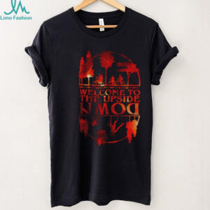 Welcome to the Upside Down Silhouette Sunset Halloween shirt