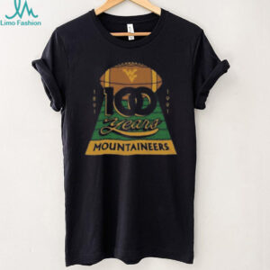 West Virginia Mountaineers Navy Blue Homefield 100 Years Shirt