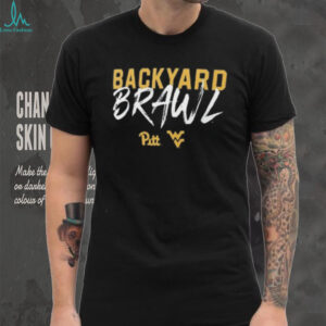 West Virginia Mountaineers Navy Blue Nike Football Backyard Brawl DriFIT Shirt