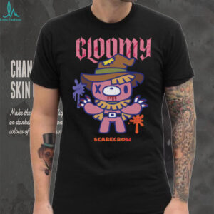 Gloomy Bear Store Gloomy Halloween Scarecrow Tee Shirt