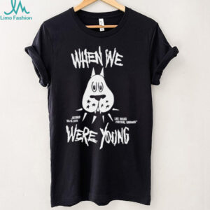 When We Were Young Festival Merch Dog Lineup TeeShirt