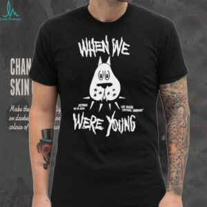 When We Were Young Festival Merch Dog Lineup TeeShirt