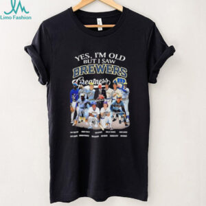 Yes I’m old but I saw Milwaukee Brewers greatness Paul Molitor and legends signatures shirt