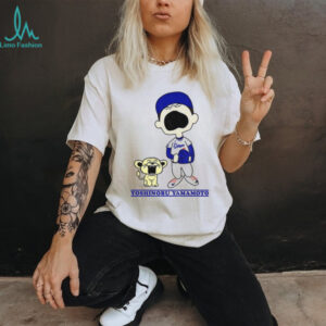 Yoshinobu Yamamoto Charlie Brown Los Angeles Dodgers MLB baseball 2025 shirt