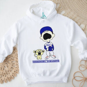 Yoshinobu Yamamoto Charlie Brown Los Angeles Dodgers MLB baseball 2025 shirt