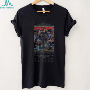 Shohei Ohtani 2025 NLCS Dodgers Newspaper Home Run magic shirt