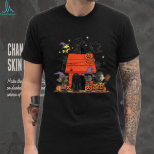Snoopy and friends spooky season Halloween Thanksgiving and Fall shirt