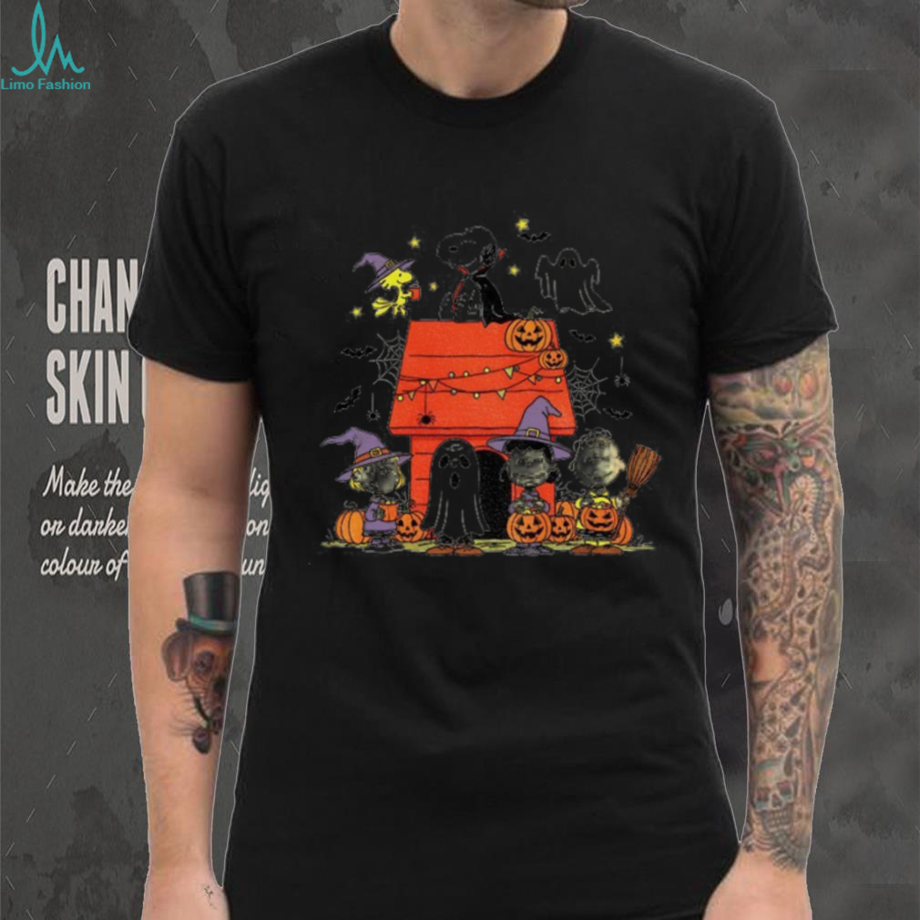 Snoopy and friends spooky season Halloween Thanksgiving and Fall shirt Snoopy and friends spooky season Halloween Thanksgiving and Fall shirt