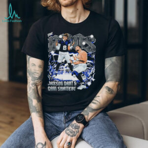 The Bros Jaxson Dart and Cam Skattebo New York Giants NFL graphic shirt