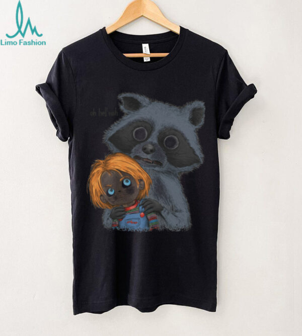 oh hell nah creepy shirt