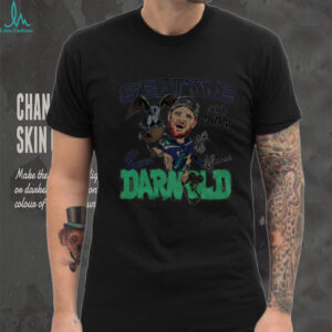 Sam Darnold Seattle Seahawks Caricature Player Chirp Chirp signature shirt