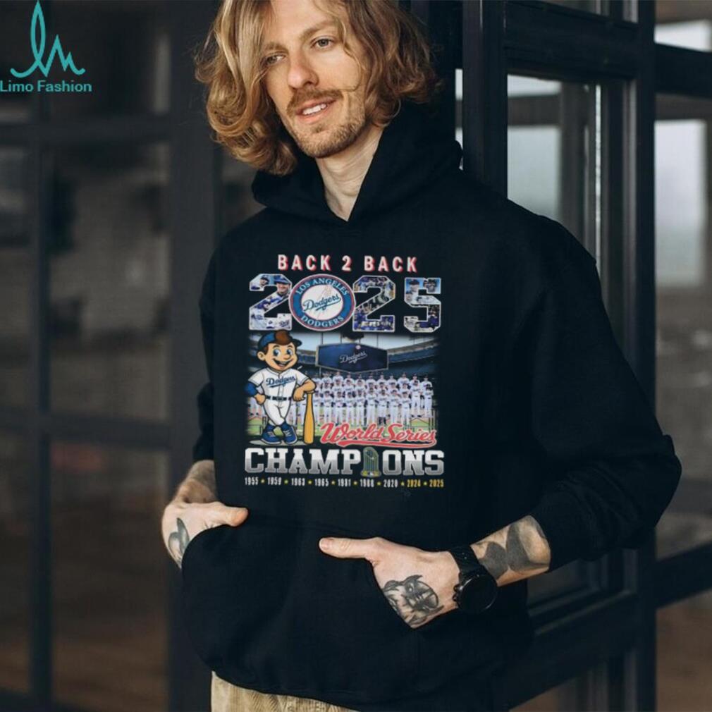 2025 World Series Back 2 Back Champions Los Angeles Dodgers T Shirt 2025 World Series Back 2 Back Champions Los Angeles Dodgers T Shirt