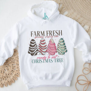 Farm Fresh Christmas Tree Shirt, Merry Christmas Sweater, Cute Xmas Holiday Shirt