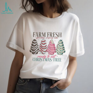 Farm Fresh Christmas Tree Shirt, Merry Christmas Sweater, Cute Xmas Holiday Shirt
